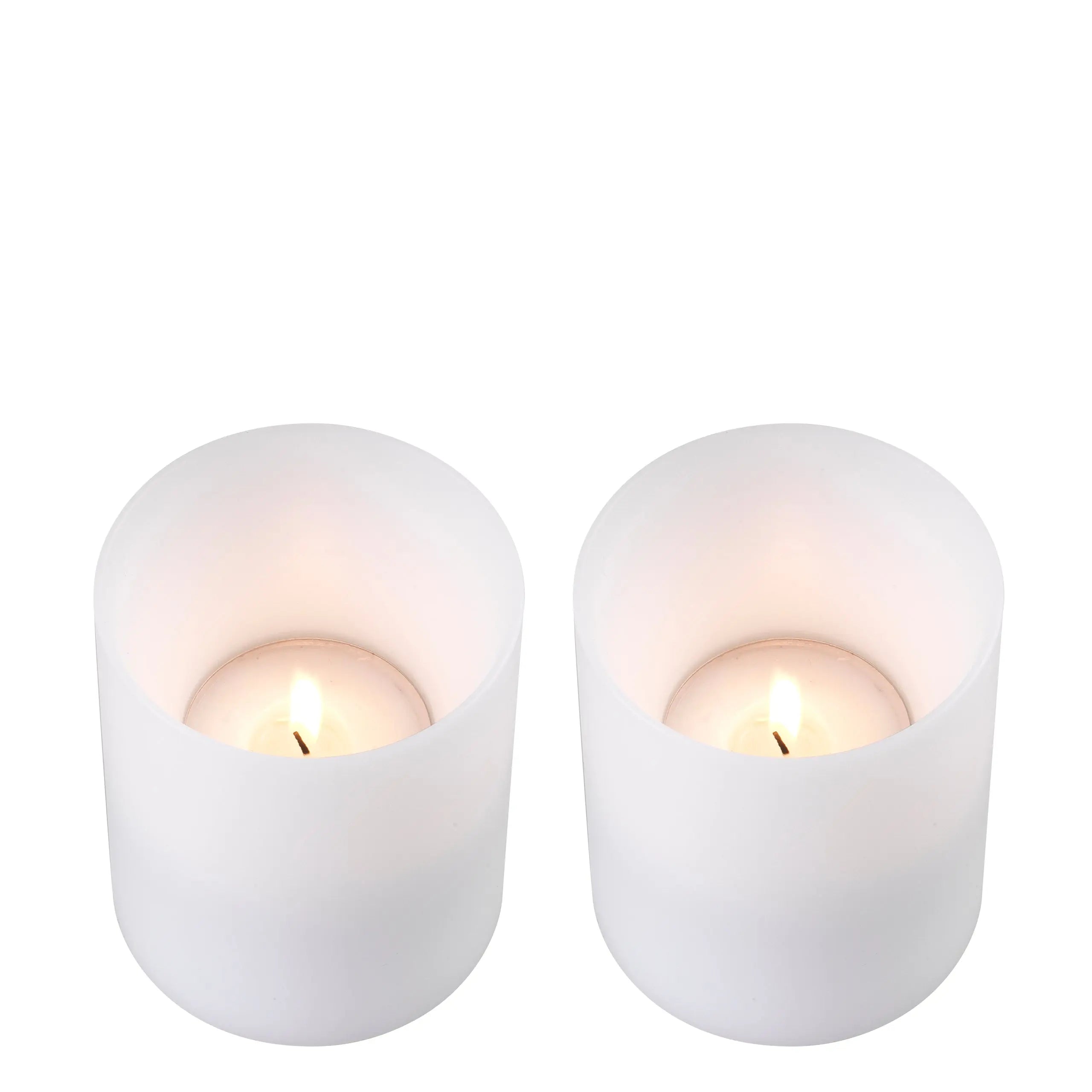 Artificial Candle ø 10 x H. 12 cm S/2 *EXPO Eichholtz