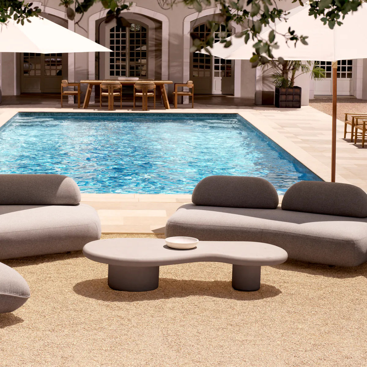 Mesa de comedor exterior merati