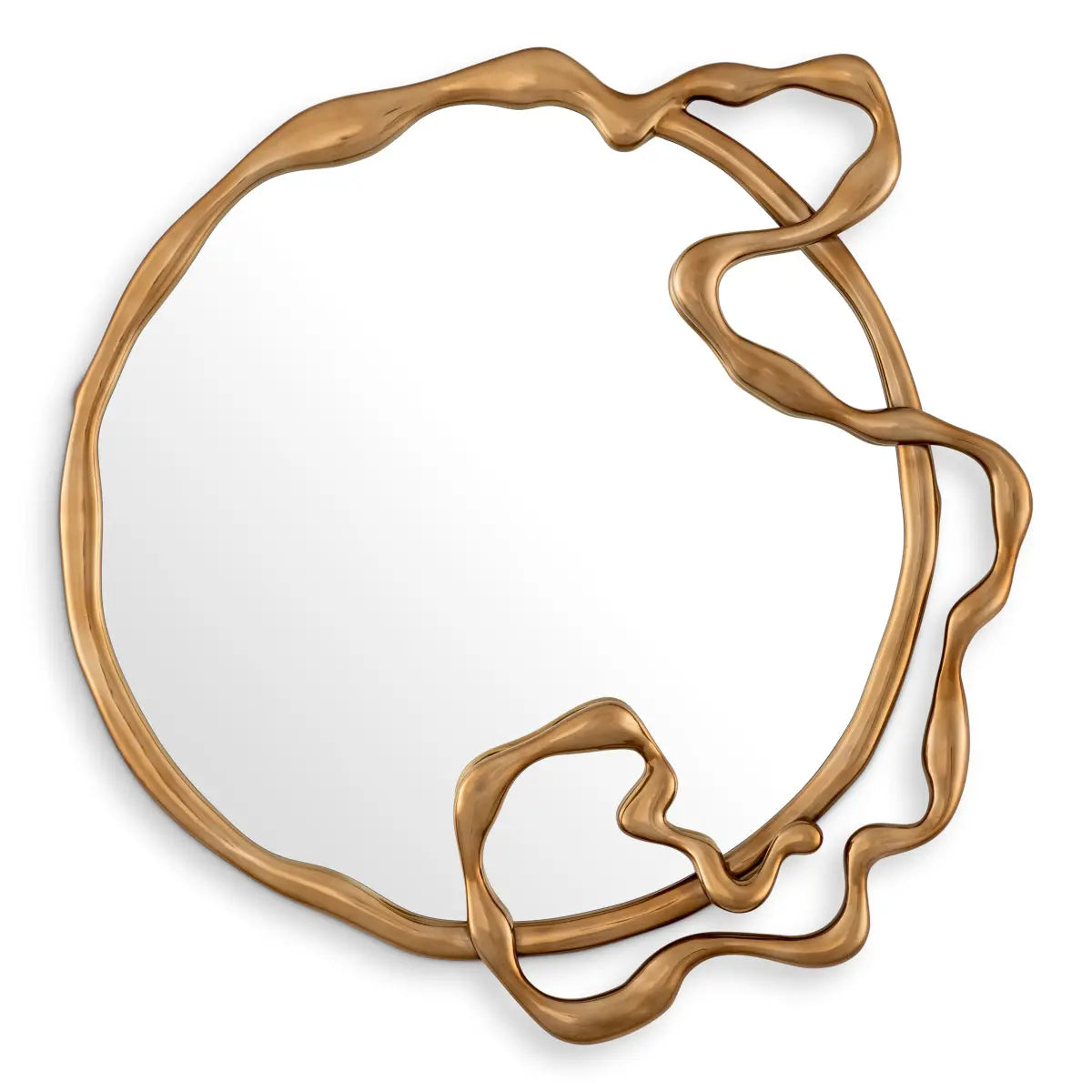 Mirror Jennings gold finish