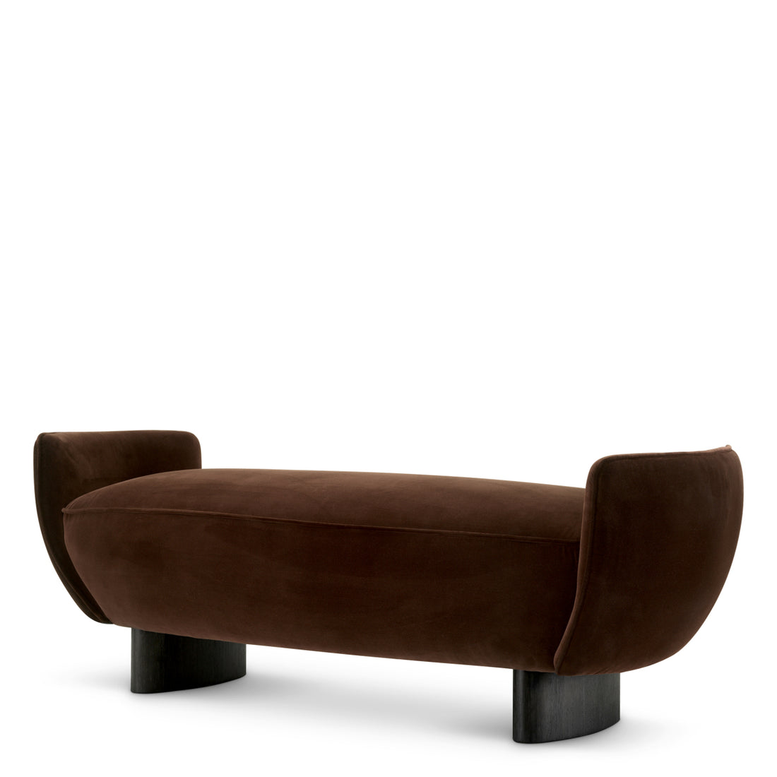 Bench Stirling sonoma brown velvet