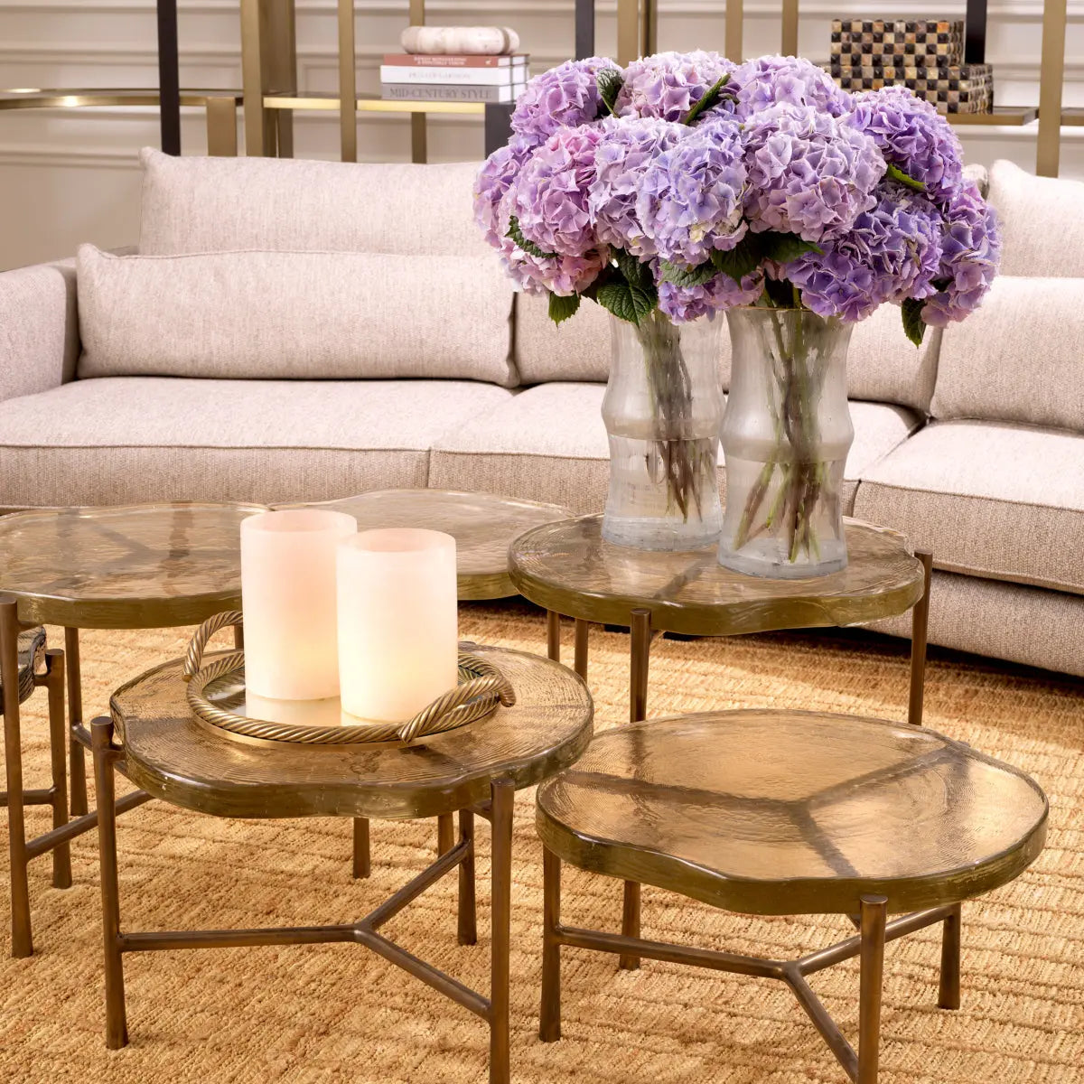 Coffee Table Baldovini set of 3 Eichholtz