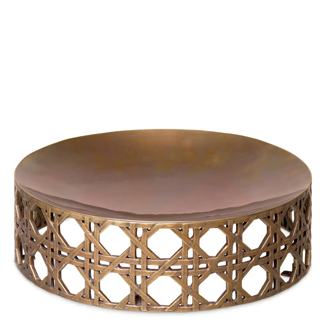 Bowl Dameron vintage brass finish