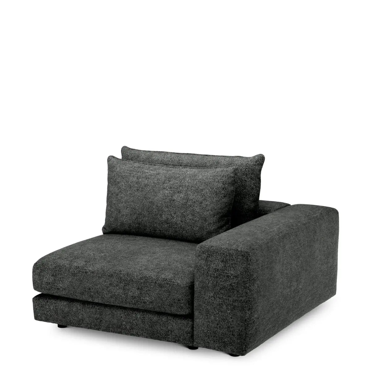 Modular Sofa Lounge Club velora charcoal - Corner S right