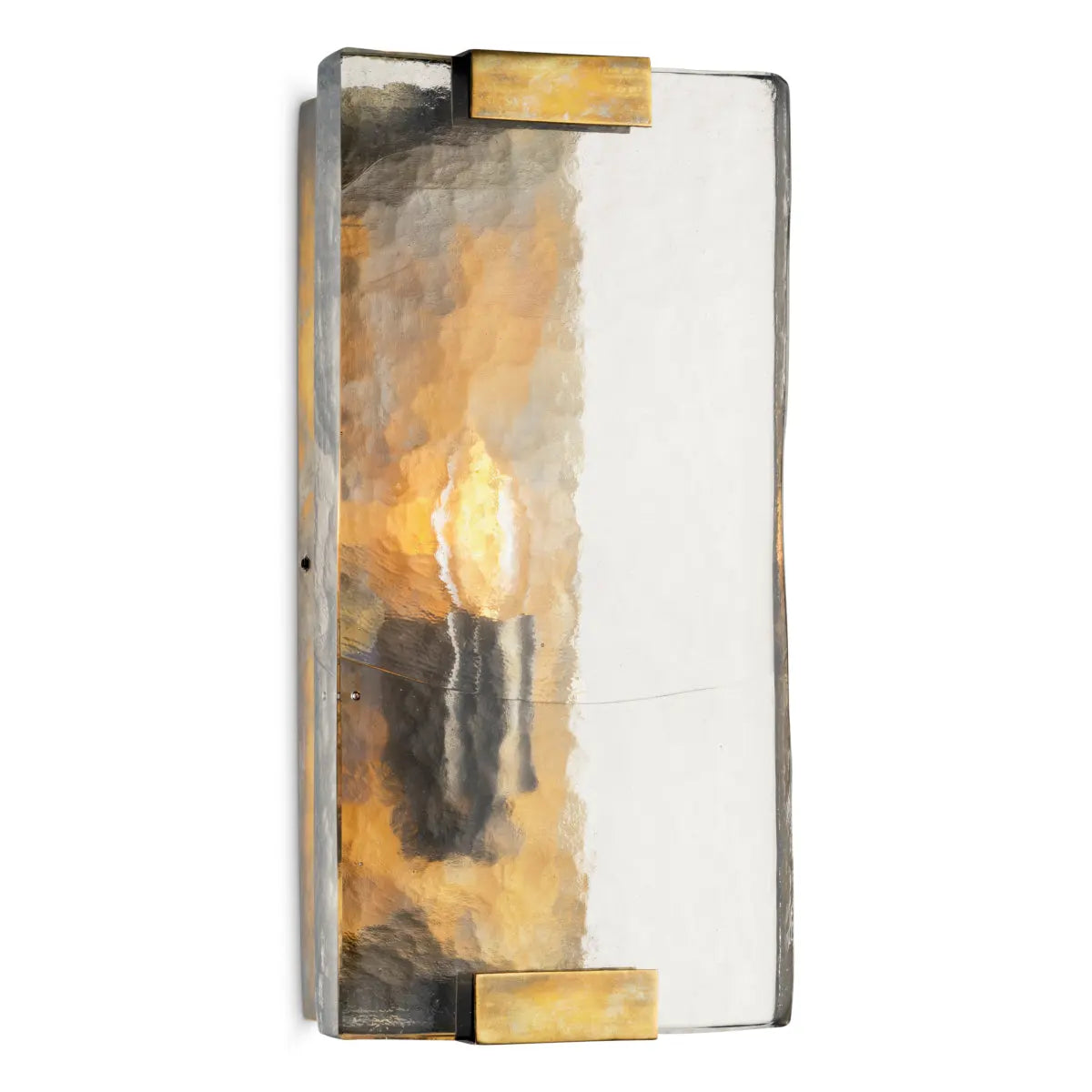 Wall Lamp James vintage brass finish