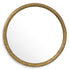 Mirror Salvi round vintage brass finish
