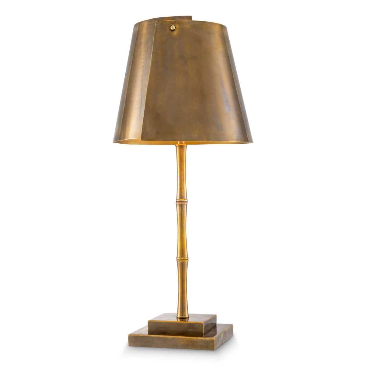 Table Lamp Seraphina vintage brass finish