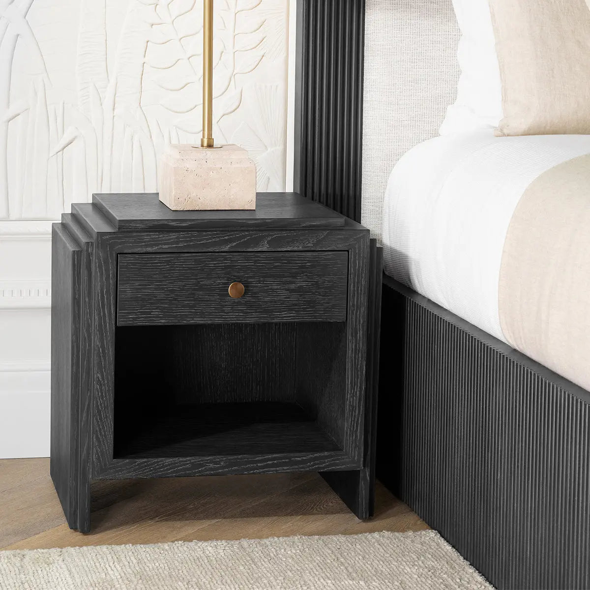 Nightstand ArtDeco Eichholtz