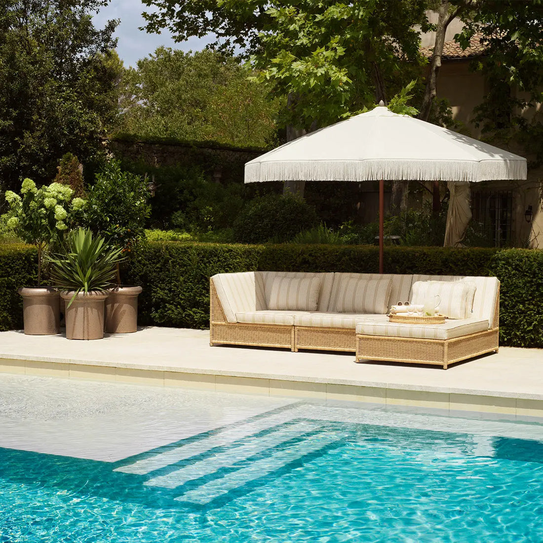 Outdoor Modular Chair Hampton corner Eichholtz