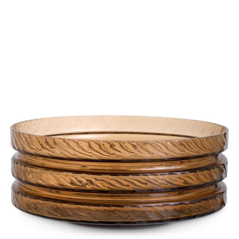 Bowl Loxley copper glass