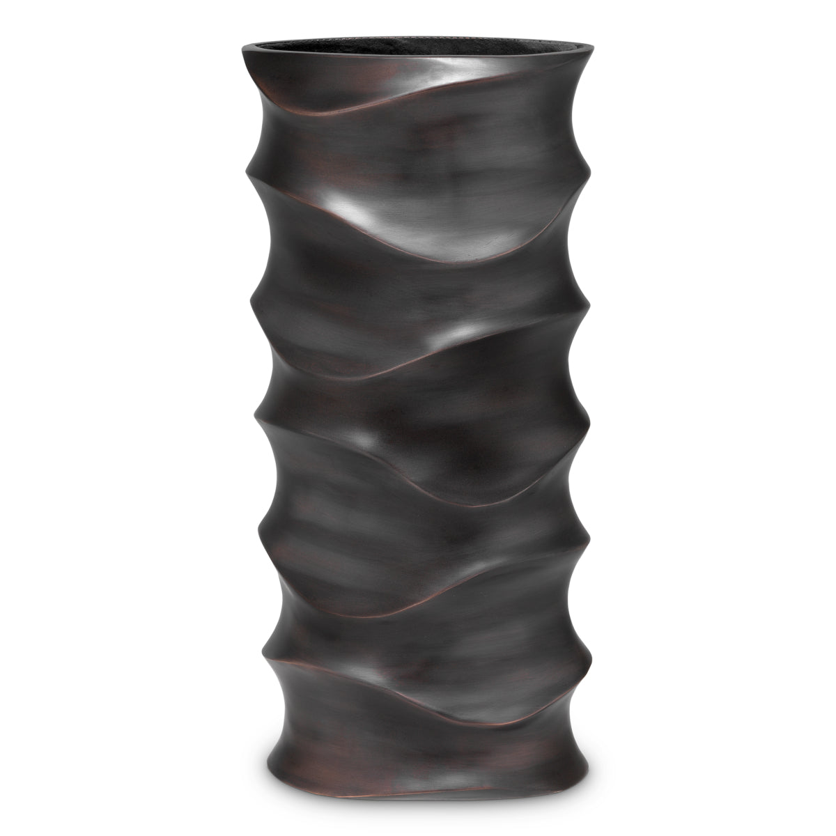 Vase Rapho bronze finish