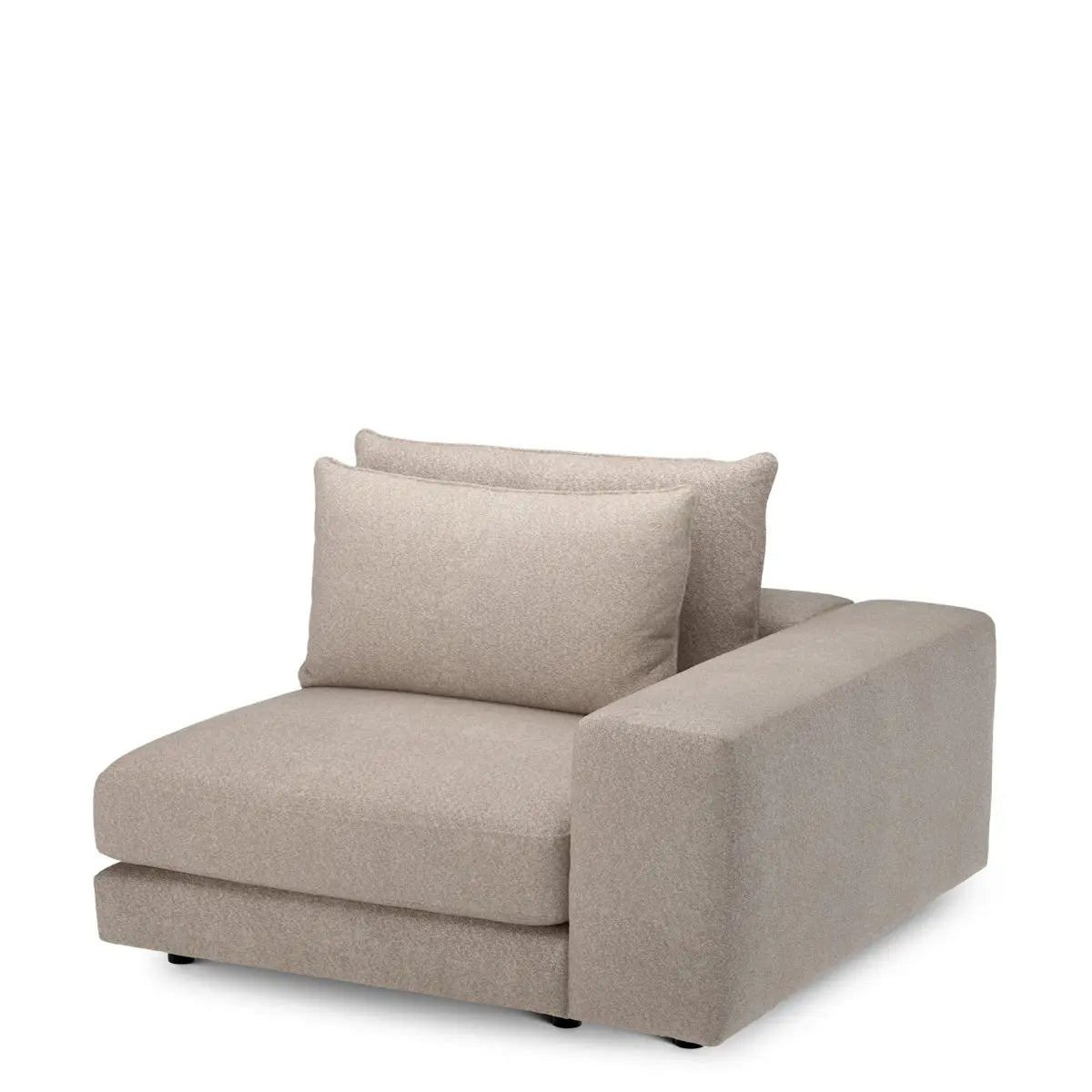 Modular Sofa Lounge Club velora light grey - Corner S right