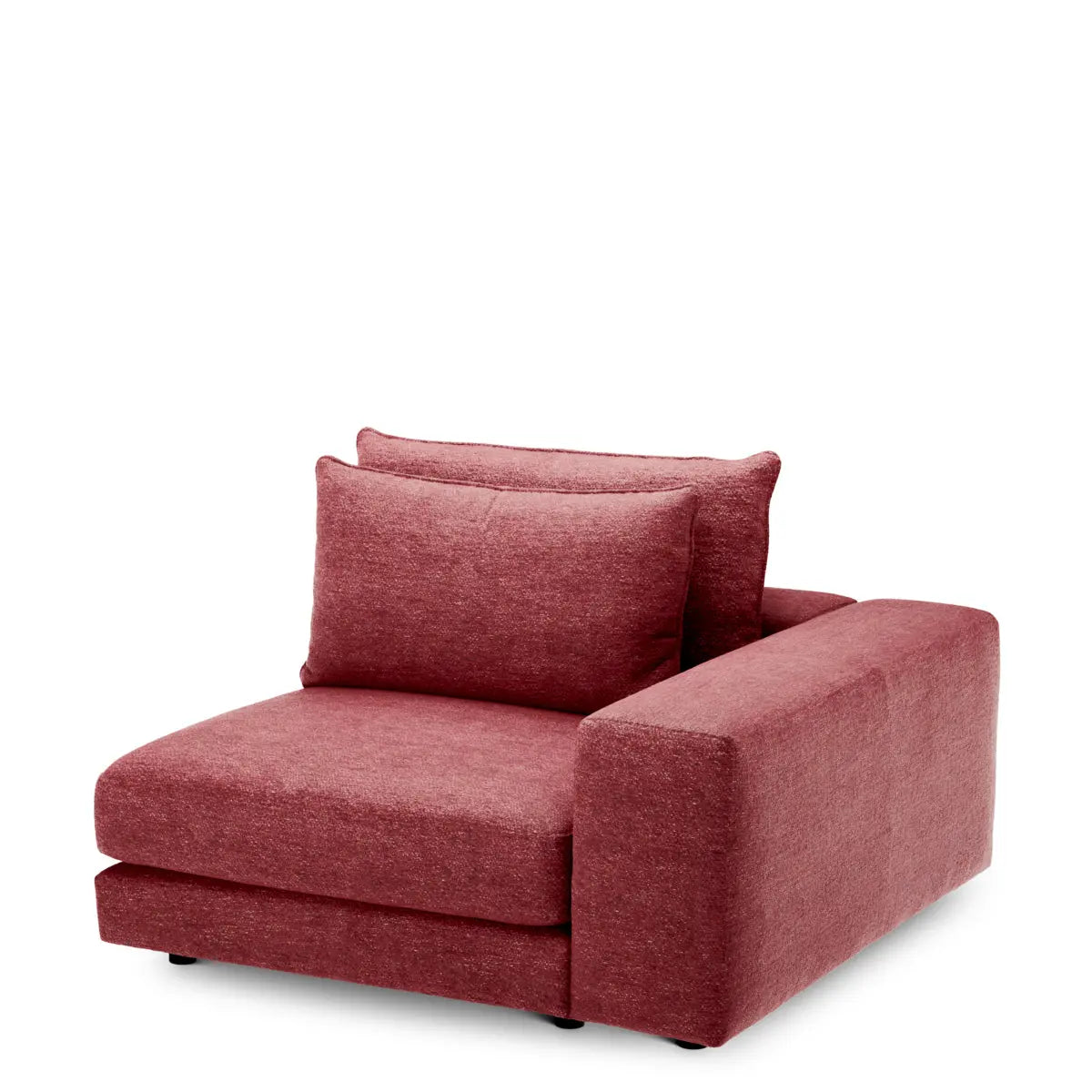 Modular Sofa Lounge Club lurano burgundy - Corner S right
