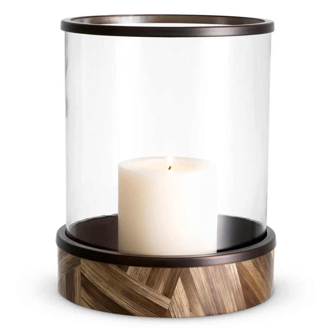 Hurricane Harvard straw marquetry brown