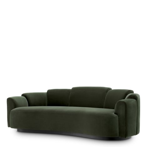 Sofa Marbella torrin green velvet