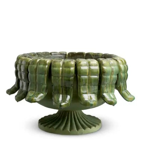 Outdoor Planter Grantham green finish