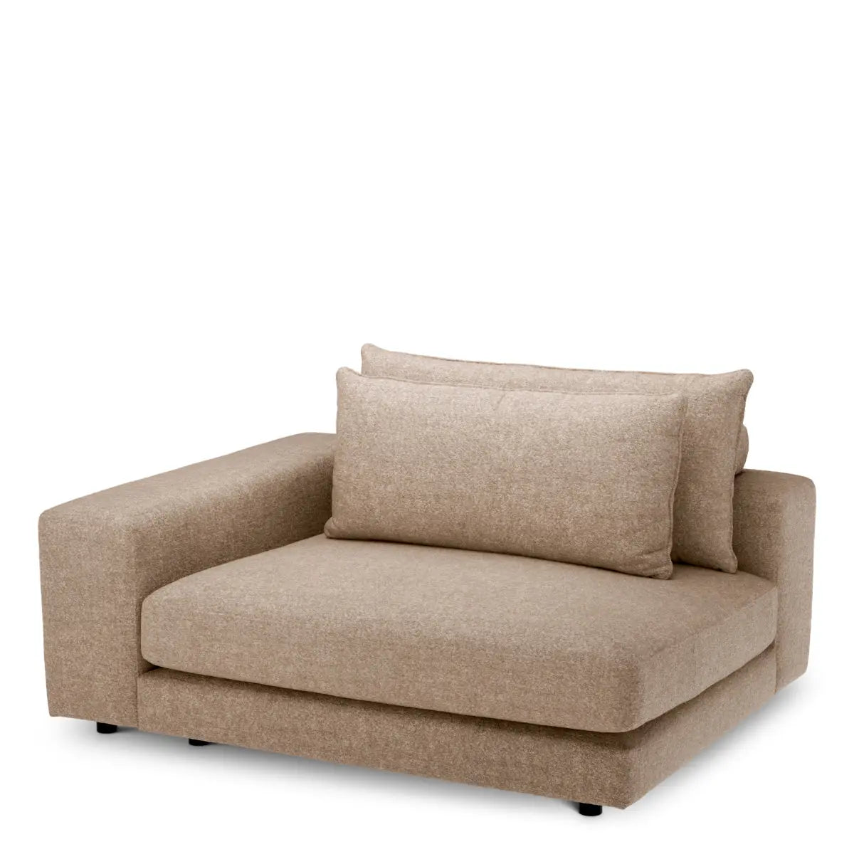 Modular Sofa Lounge Club velora taupe - Corner L left