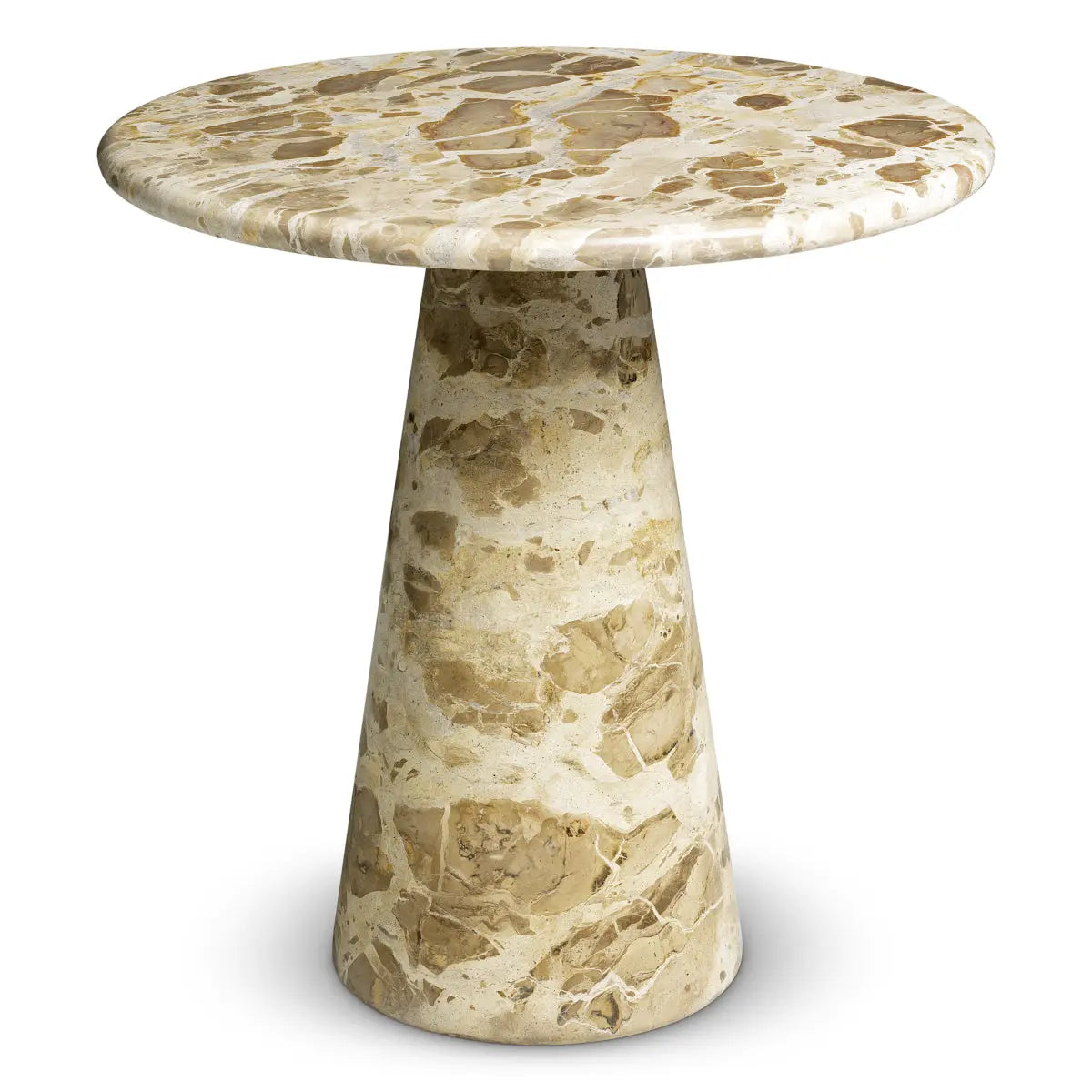Side Table Adriana S chocolate marble