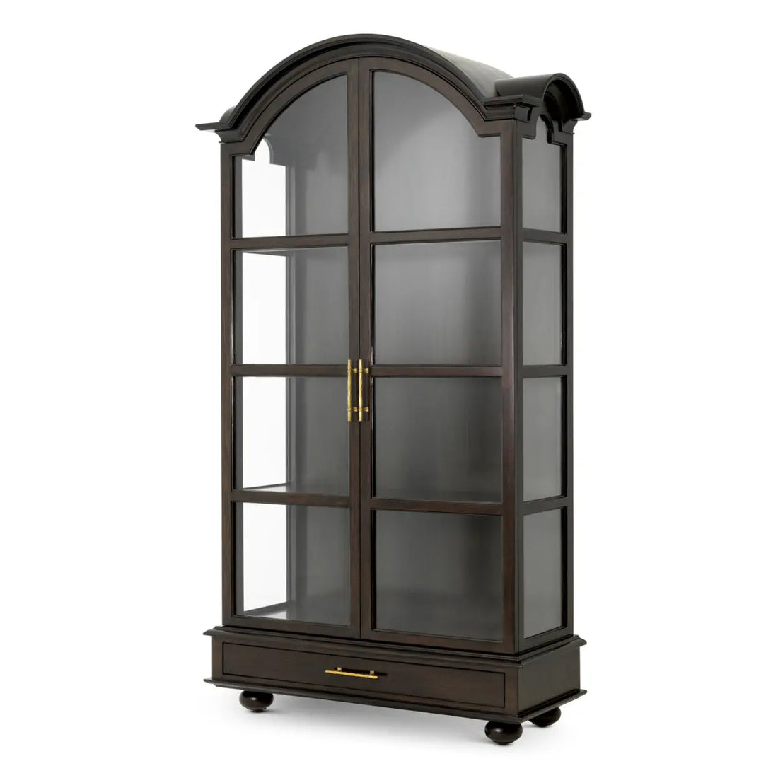 Cabinet Varick satin eucalyptus veneer