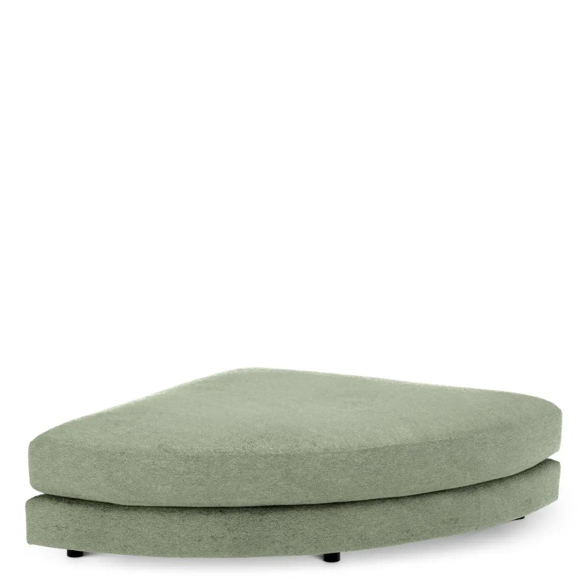 Modular Sofa Lounge Club montier turquoise - Ottoman half round