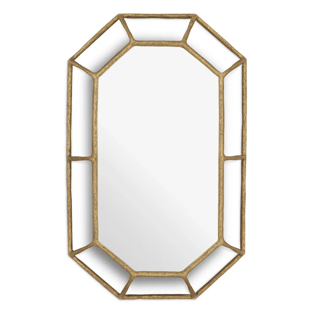 Mirror Rinaldi vintage brass finish