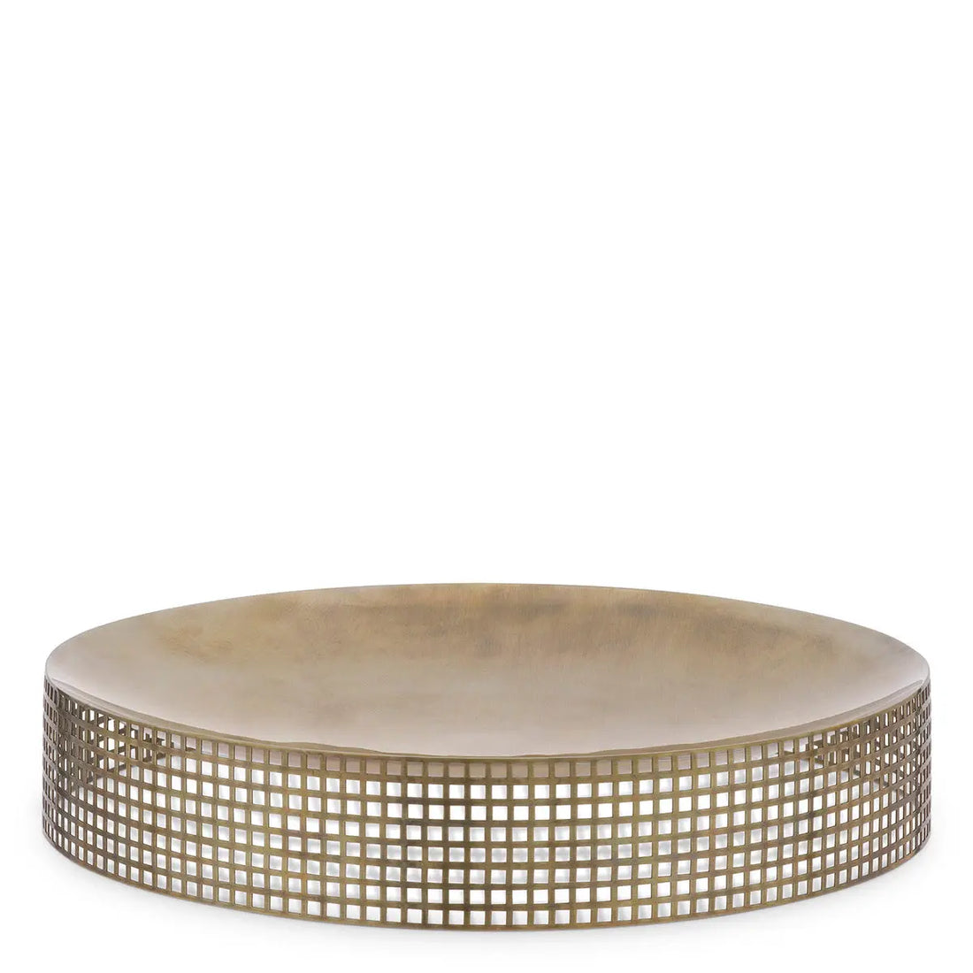 Bowl Sterling L vintage brass finish