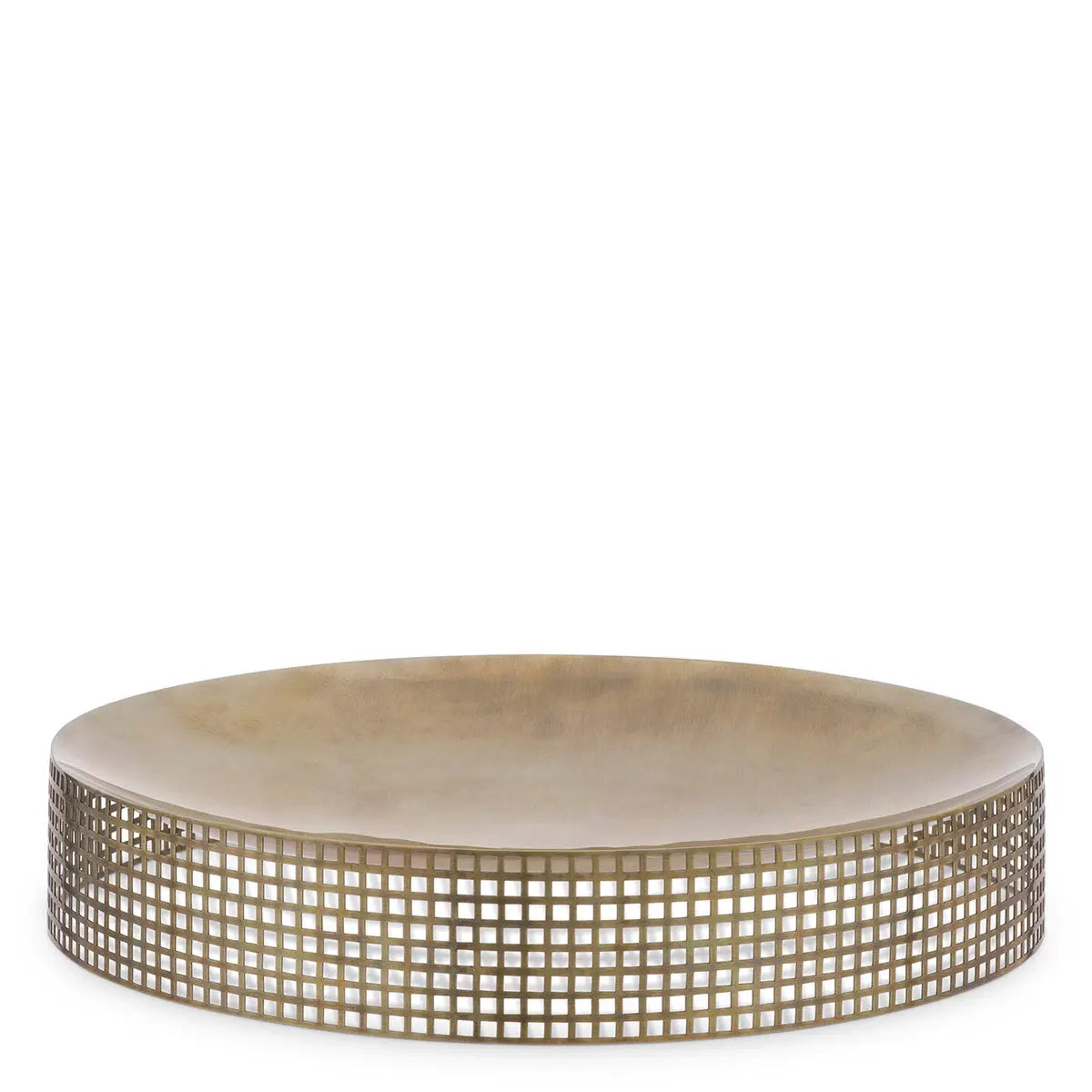 Bowl Sterling L vintage brass finish