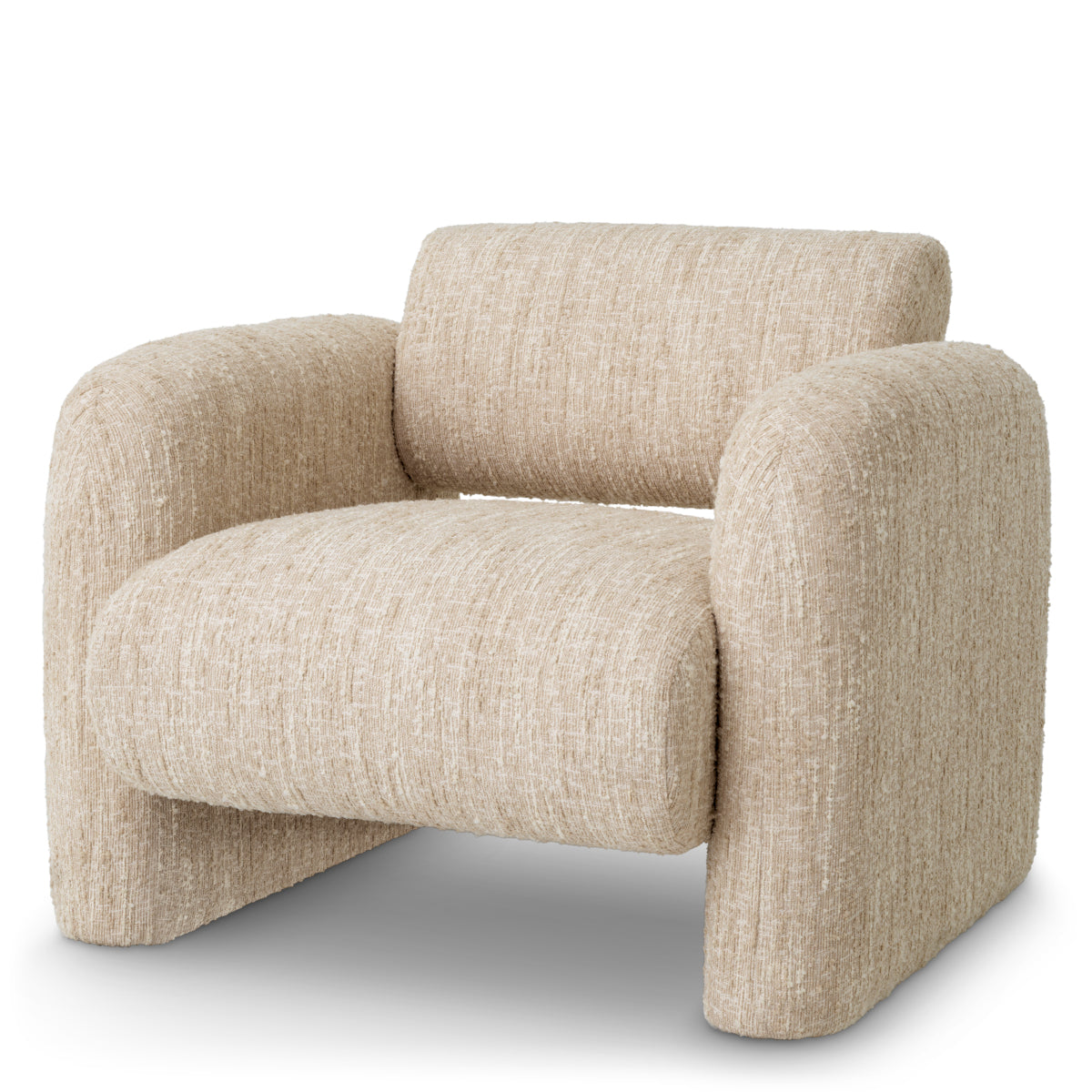 Chair Vesper bouclΓ© sonata cream