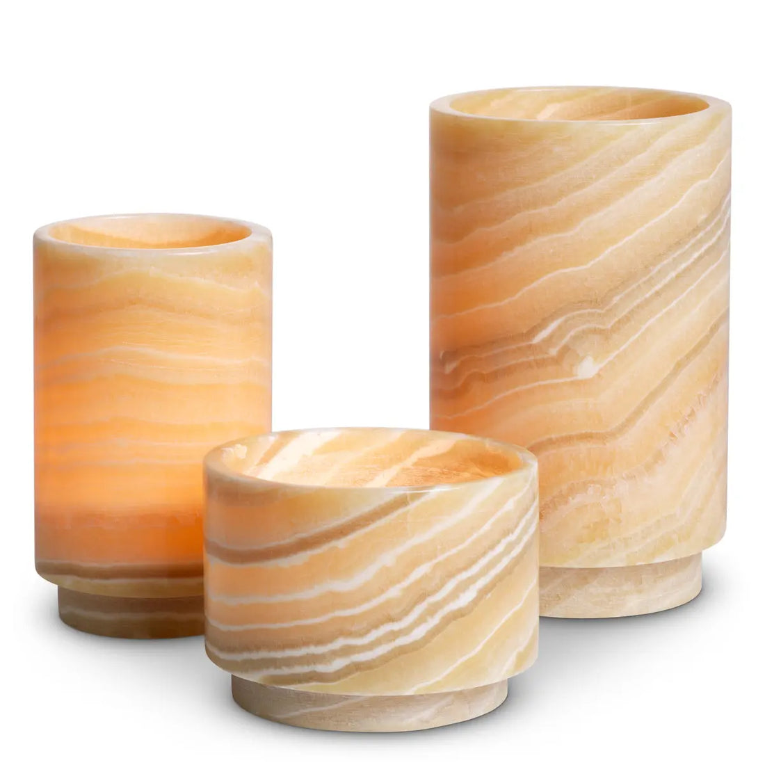Tealight holder Leonidas set of 3 Eichholtz