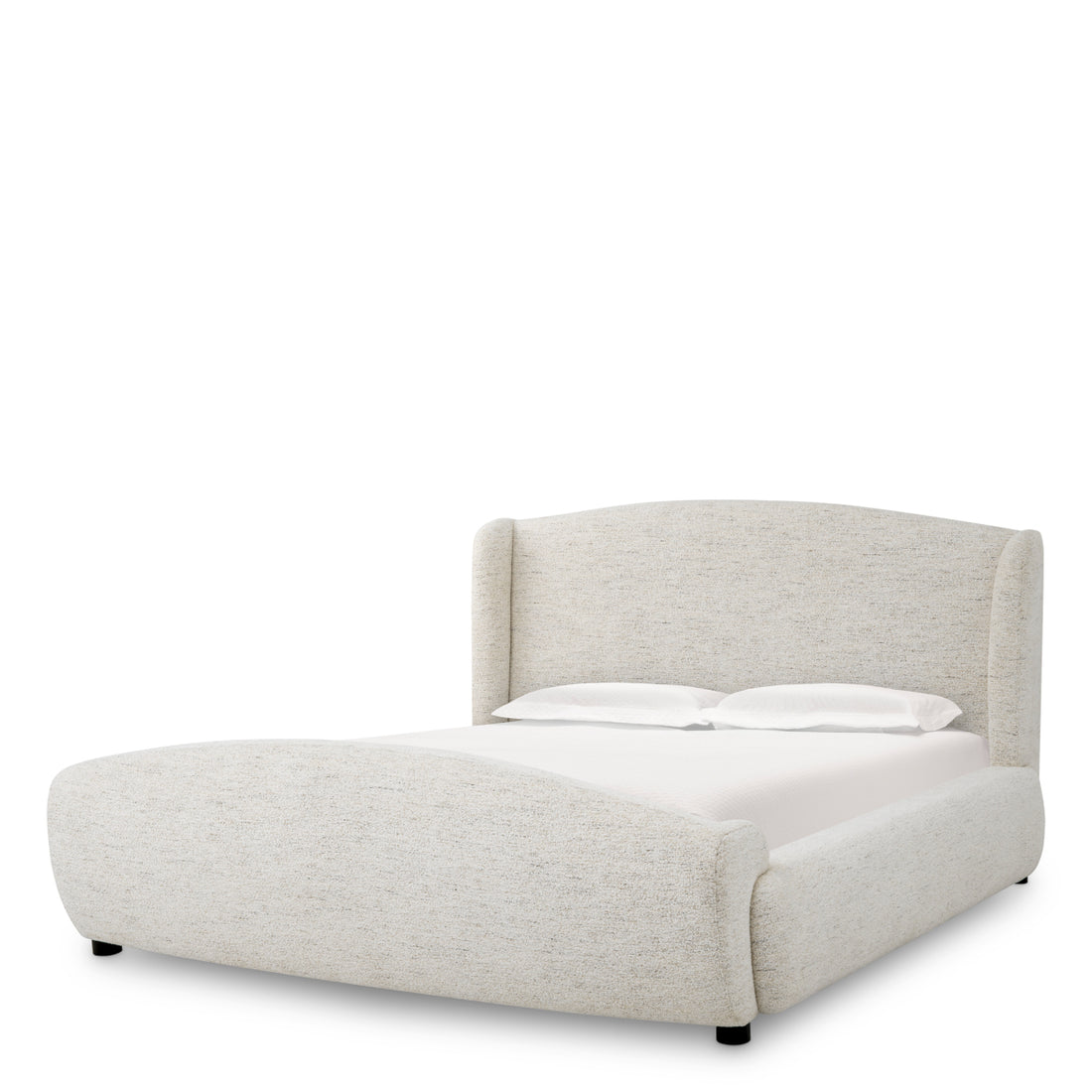 Bed Frame Mellory seashell off-white