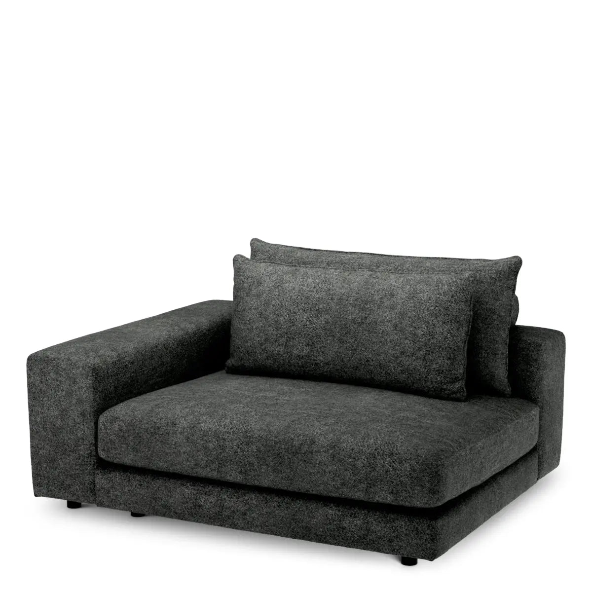 Modular Sofa Lounge Club velora charcoal - Corner L left