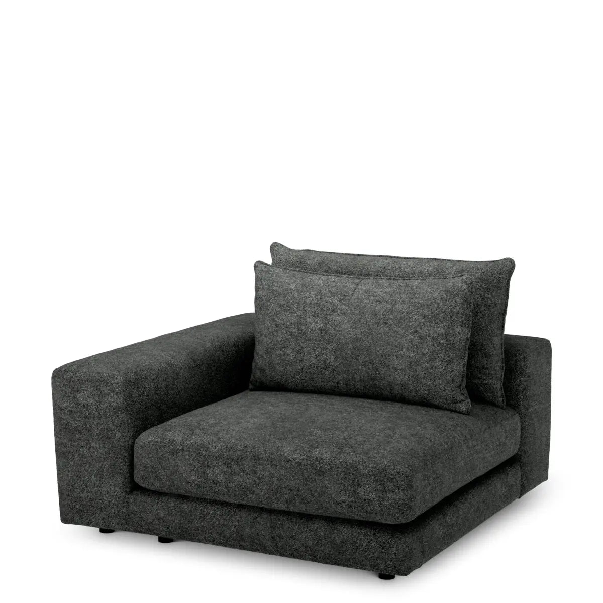 Modular Sofa Lounge Club velora charcoal - Corner S left