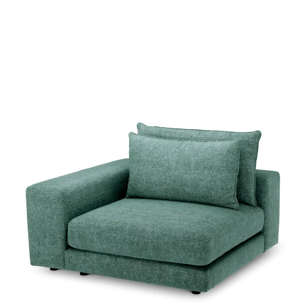 Modular Sofa Lounge Club velora sea green - Corner S left