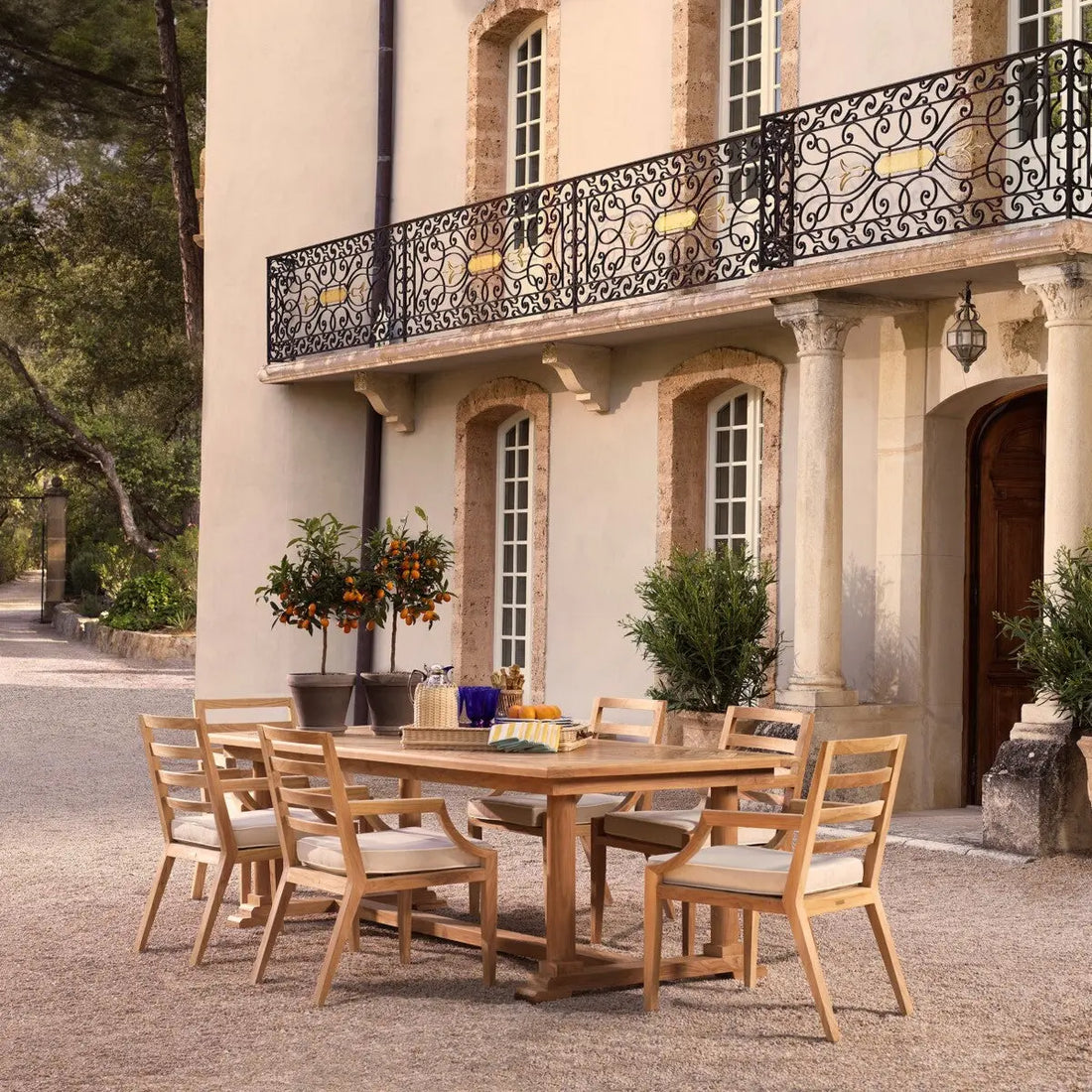 Outdoor Dining Table Rive Eichholtz