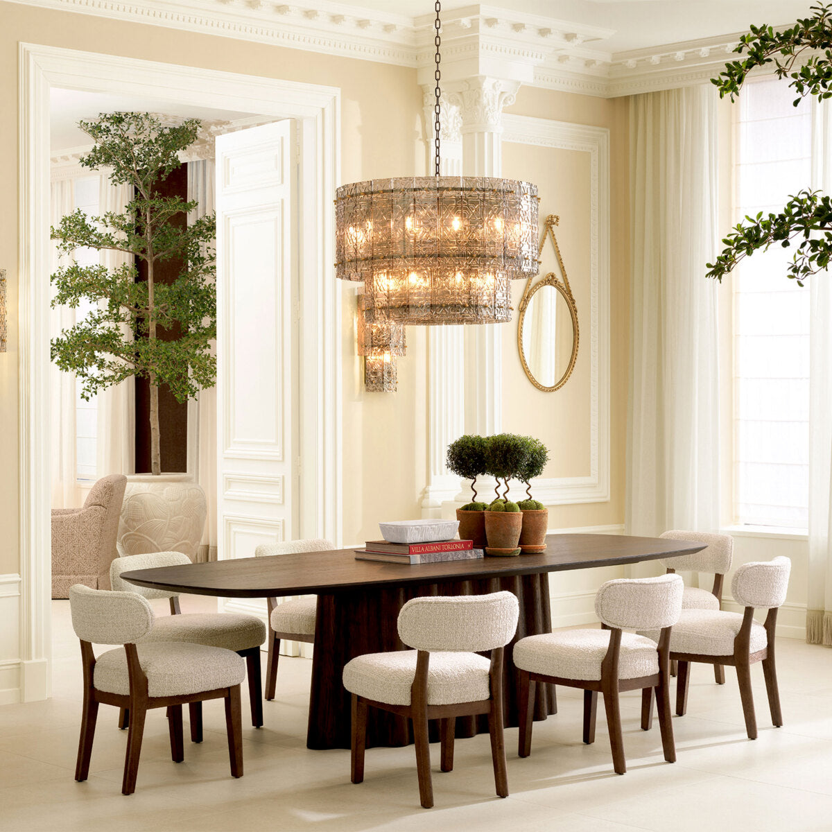 Dining Table Papyrus rectangular Eichholtz