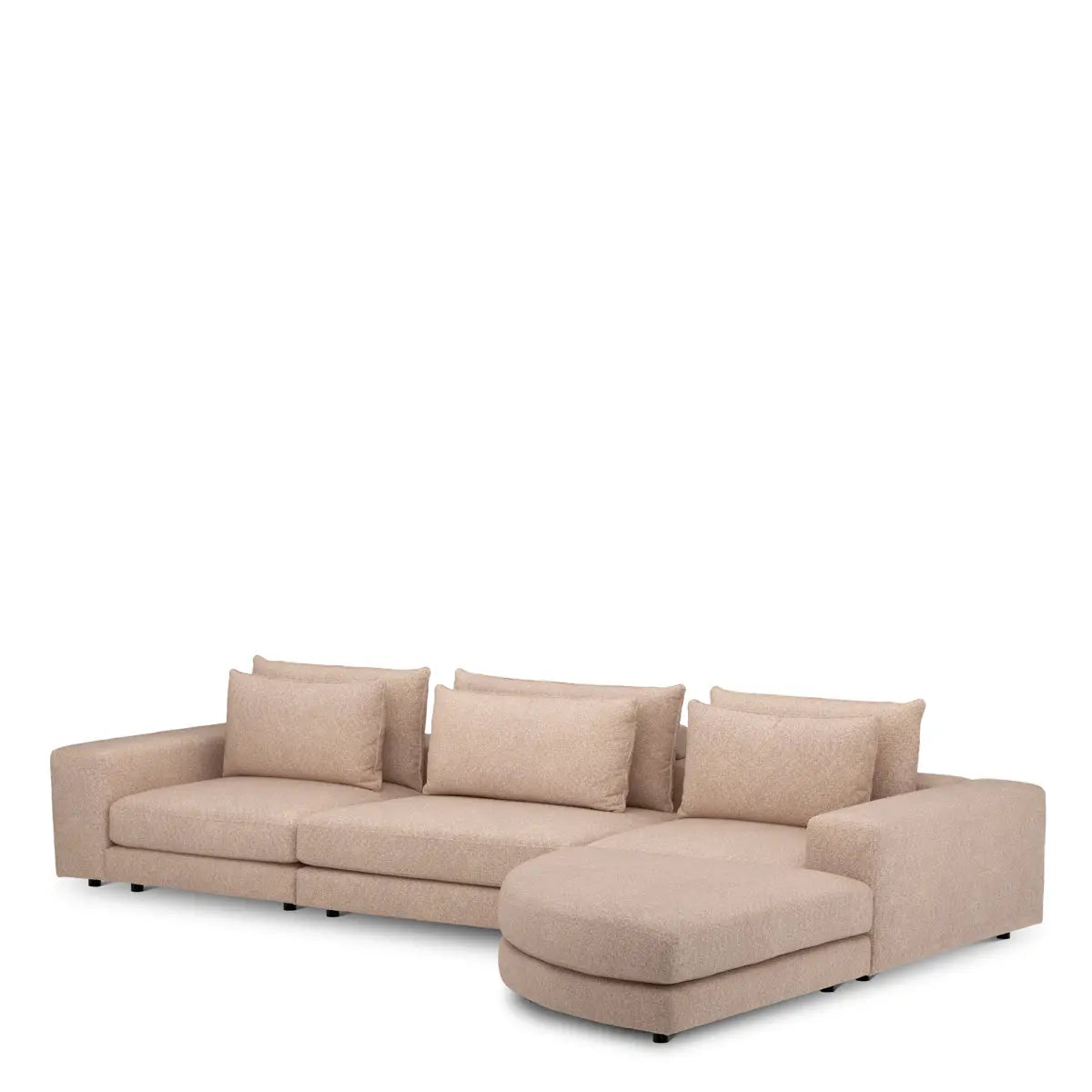 Modular Sofa Lounge Club - Ottoman half round