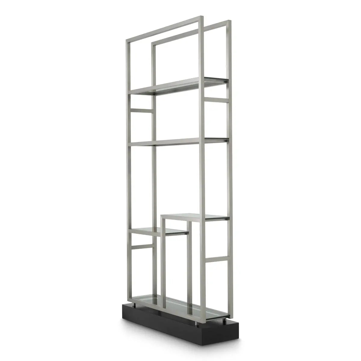 Cabinet Corrado II brushed steel finish