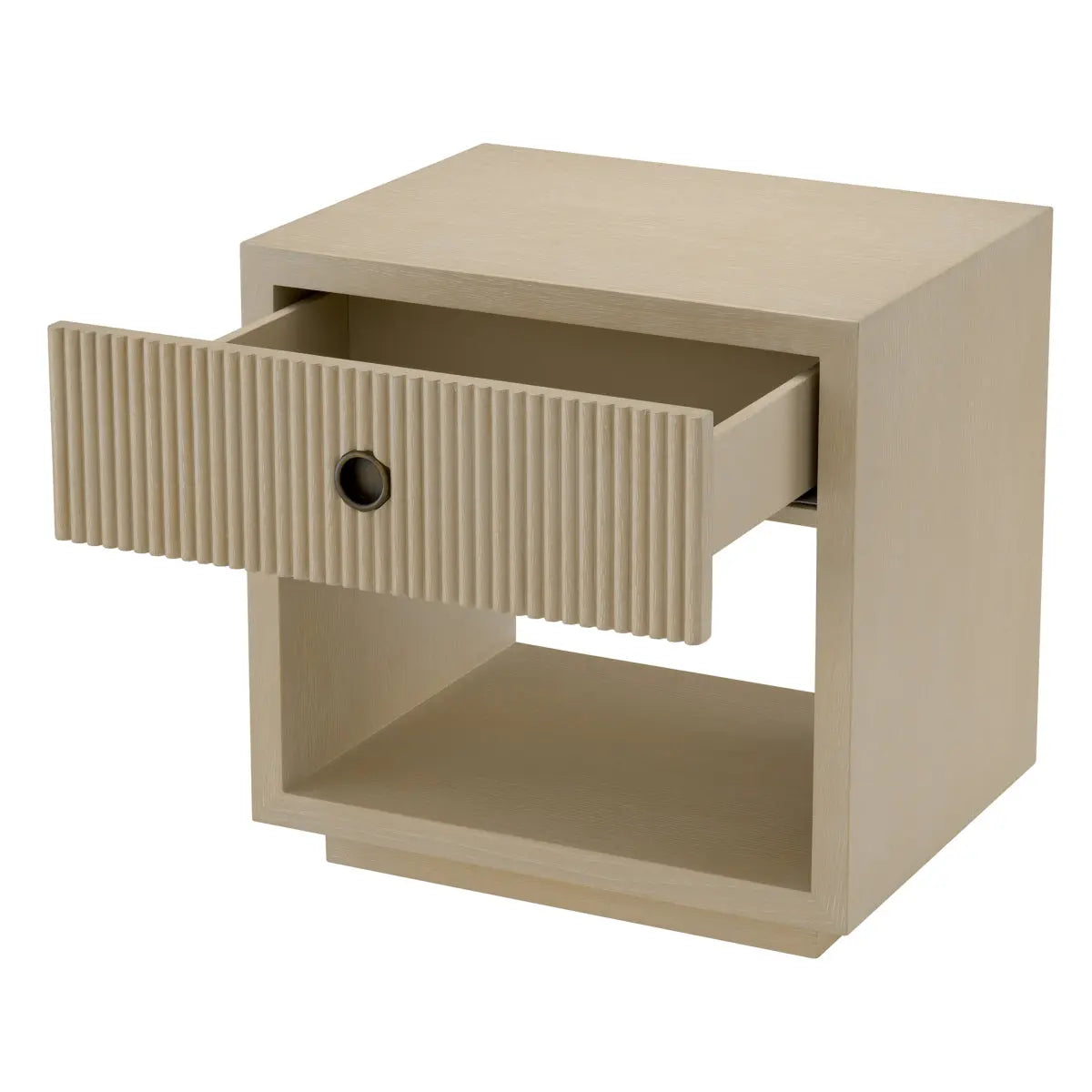 Nightstand Dimitrios washed oak veneer