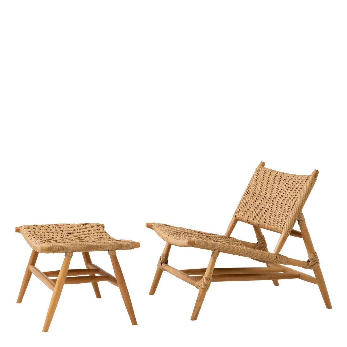 Outdoor Chair Foot Stool Laroc Eichholtz