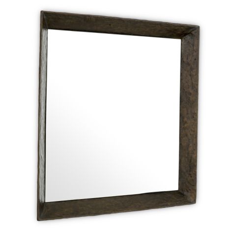 Mirror Othello square bronze finish
