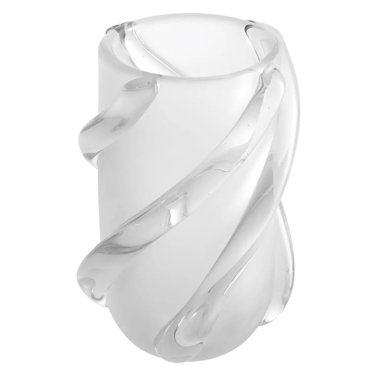 Vase Celestino M frosted white