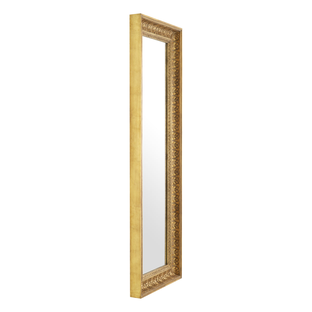 Mirror Sahure L antique gold finish
