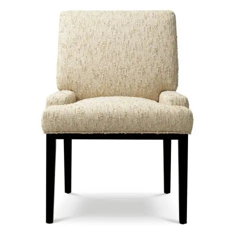 Dining Chair Bromley with arm black finish arden natural