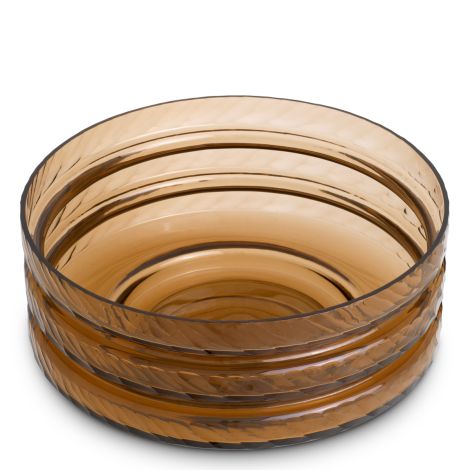 Bowl Loxley copper glass