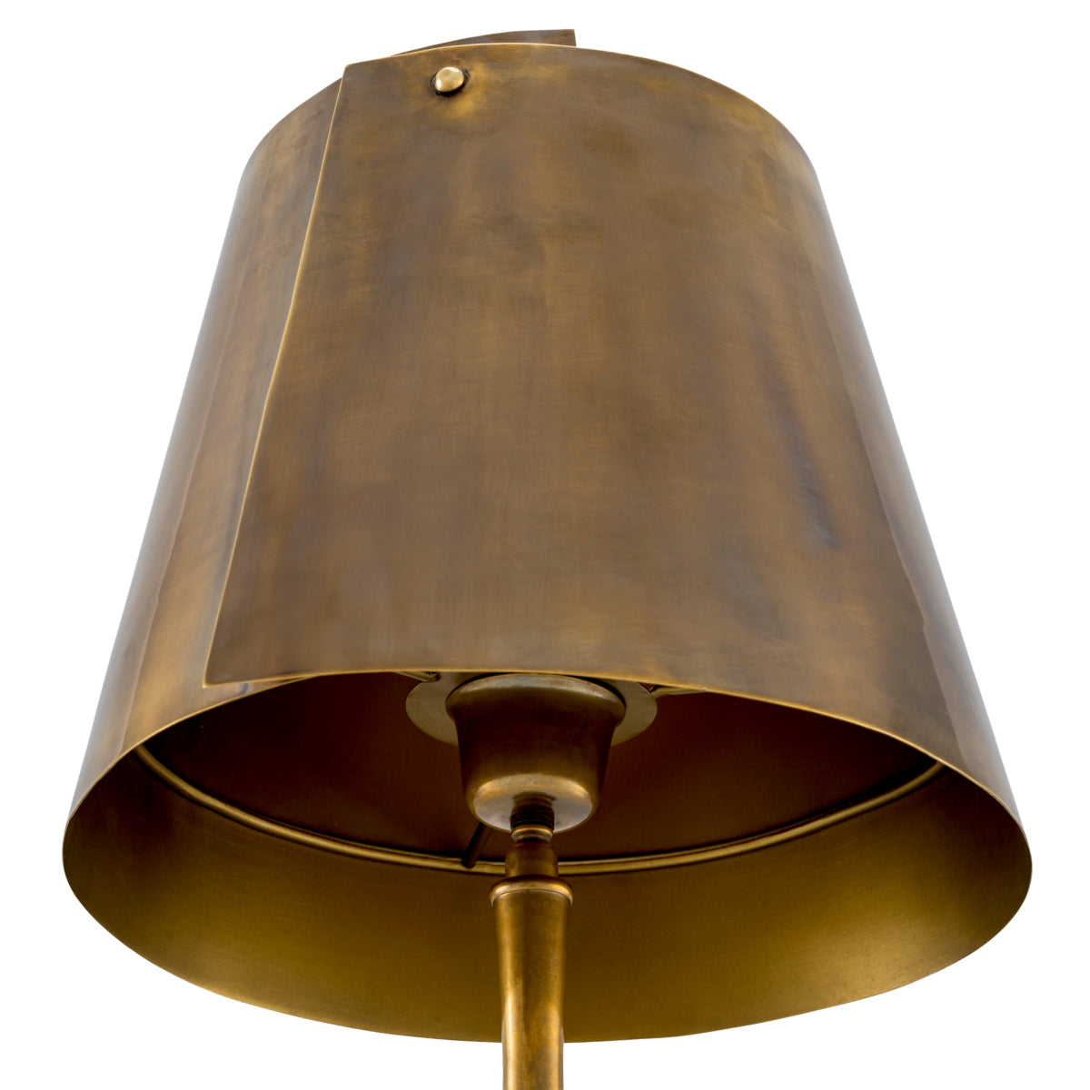 Table Lamp Seraphina vintage brass finish