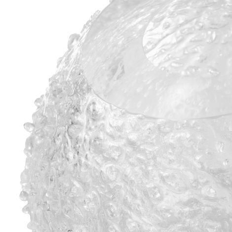 Vase Opulent clear glass