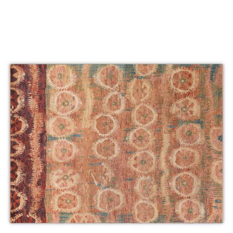 Rug Marlton brown orange 300 x 400 cm