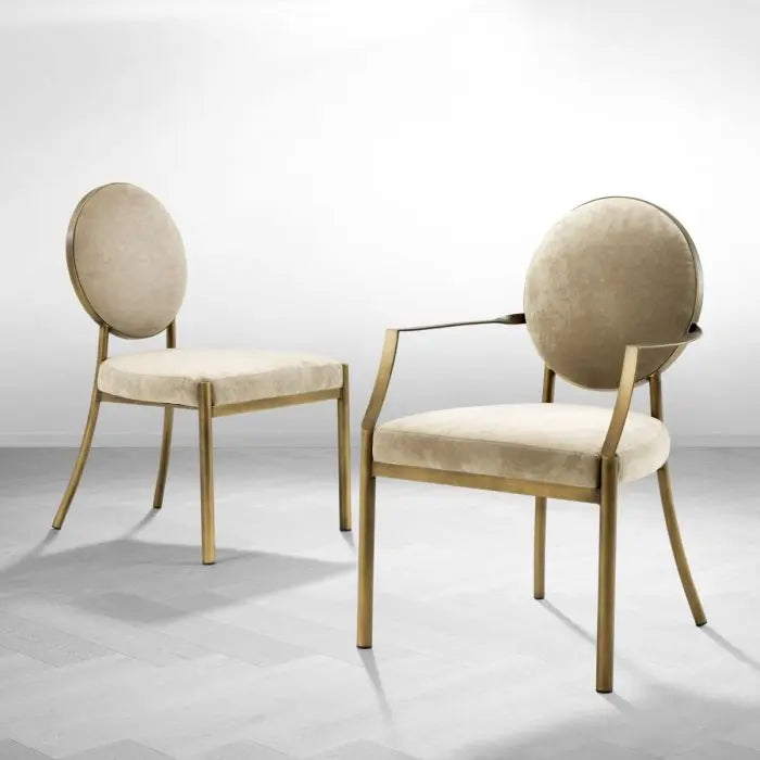 Dining Chair Scribe with arm Eichholtz
