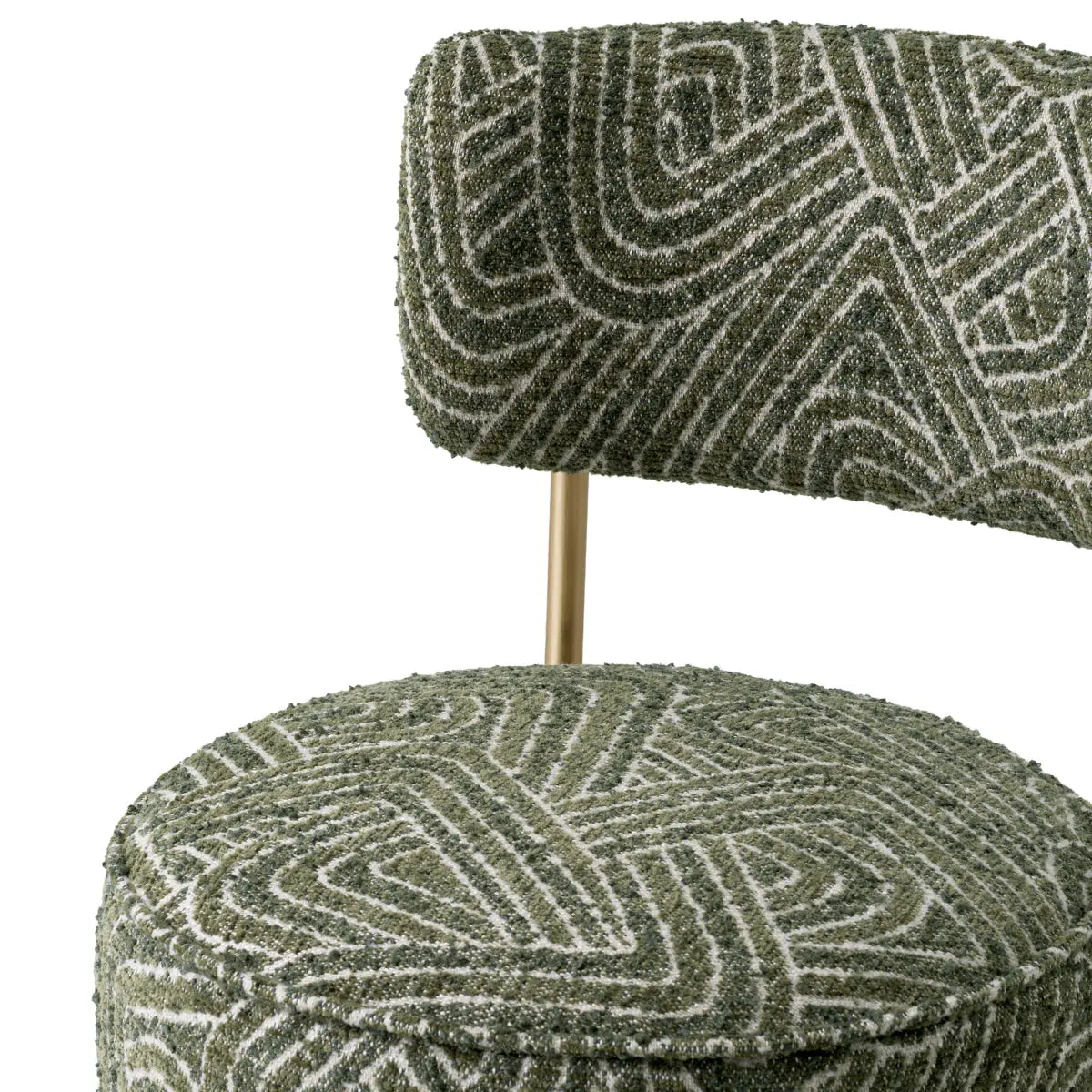 Counter Stool Carleton with back Eichholtz