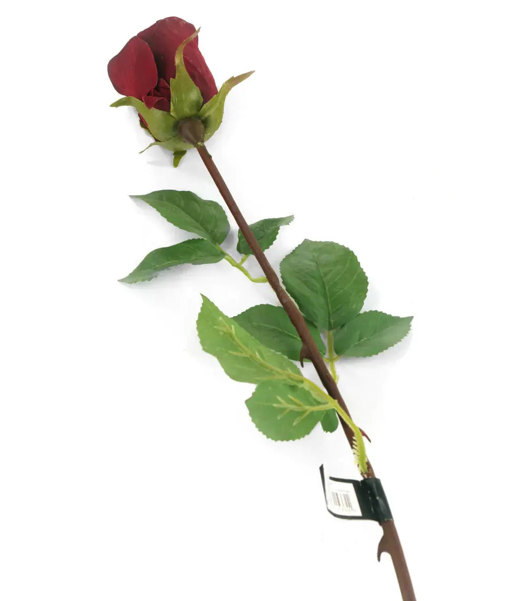 Rose Stem Burgundy 79 cm Silk-Ka