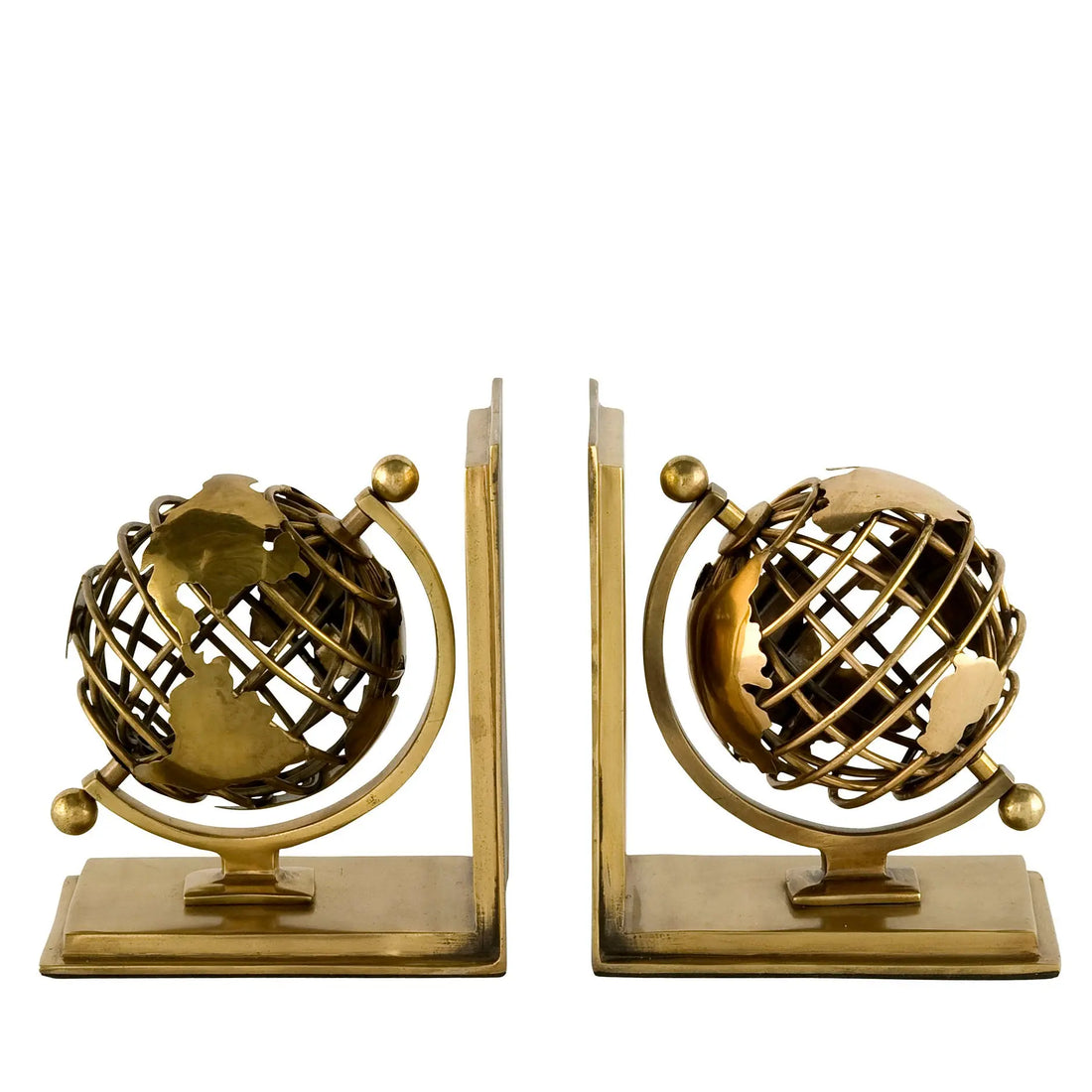 Bookend Globe Set Of 2 Eichholtz